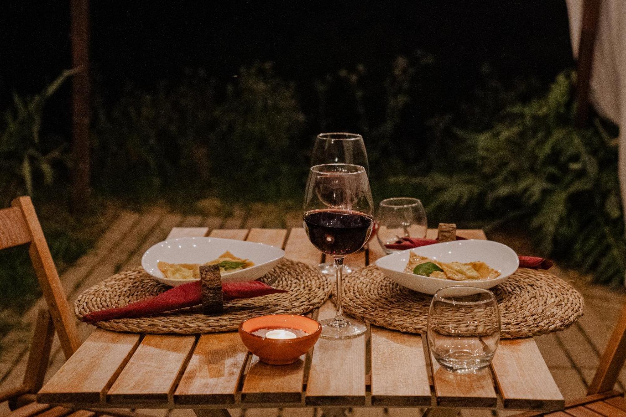 Glamping Le Dune Cinigiano Exteriör bild